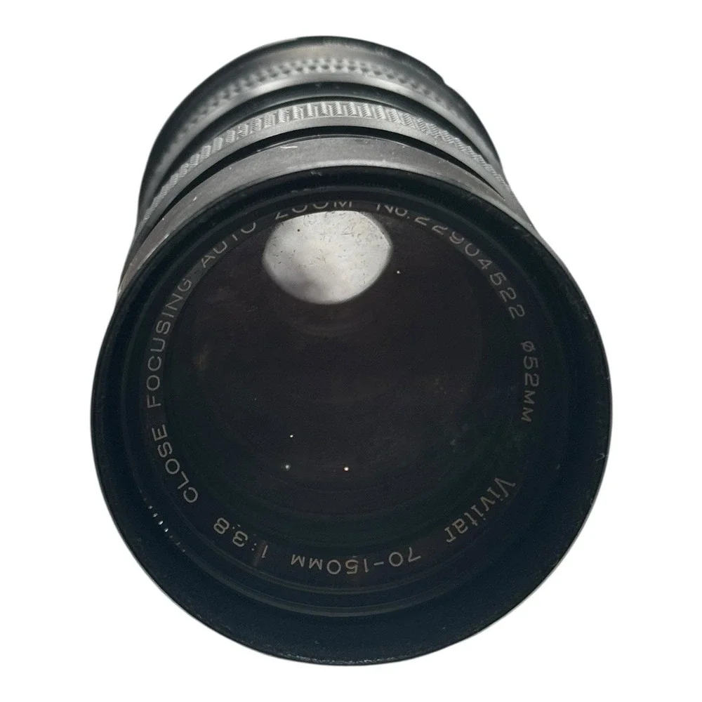 Vivitar 70mm-150mm 1:3.8 Macro Focusing Zoom Auto Zoom.‎ No. 22904522 52MM